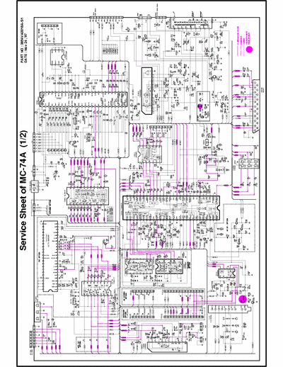 LG CF25H30N LG model CF25H30N TV
Chassis MC-74A
Service Manual